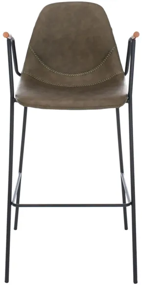 Clara Barstool in Olive by Safavieh