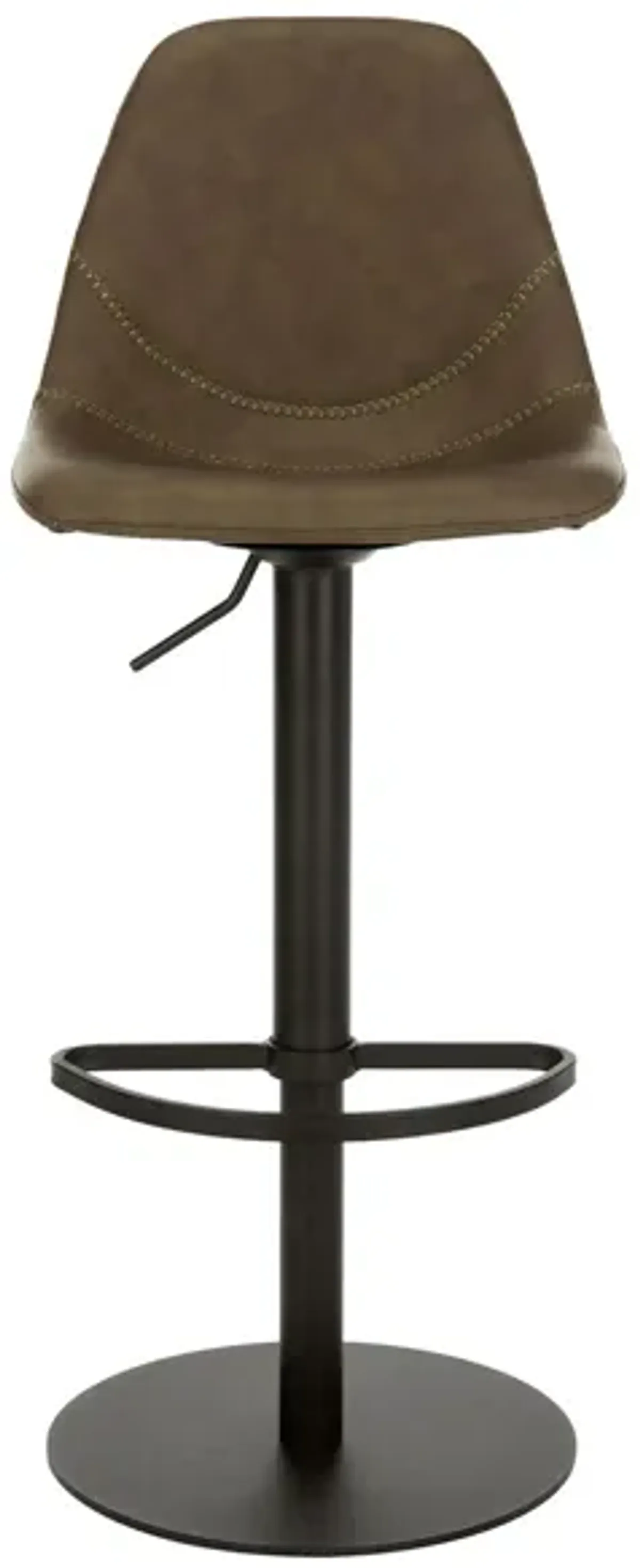 Ronin Adjustable-Height Swivel Barstool