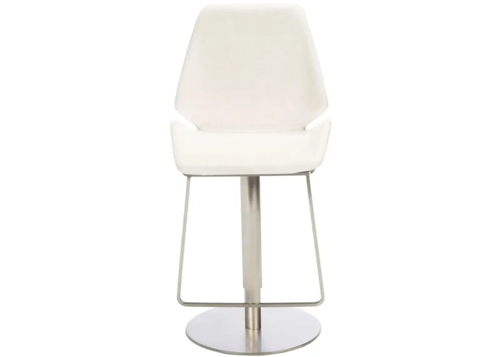 Kara Bar Stool in White by Safavieh