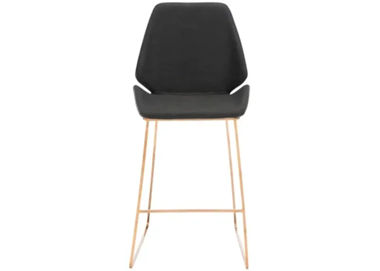 Yara Counter Stool in Black by Safavieh