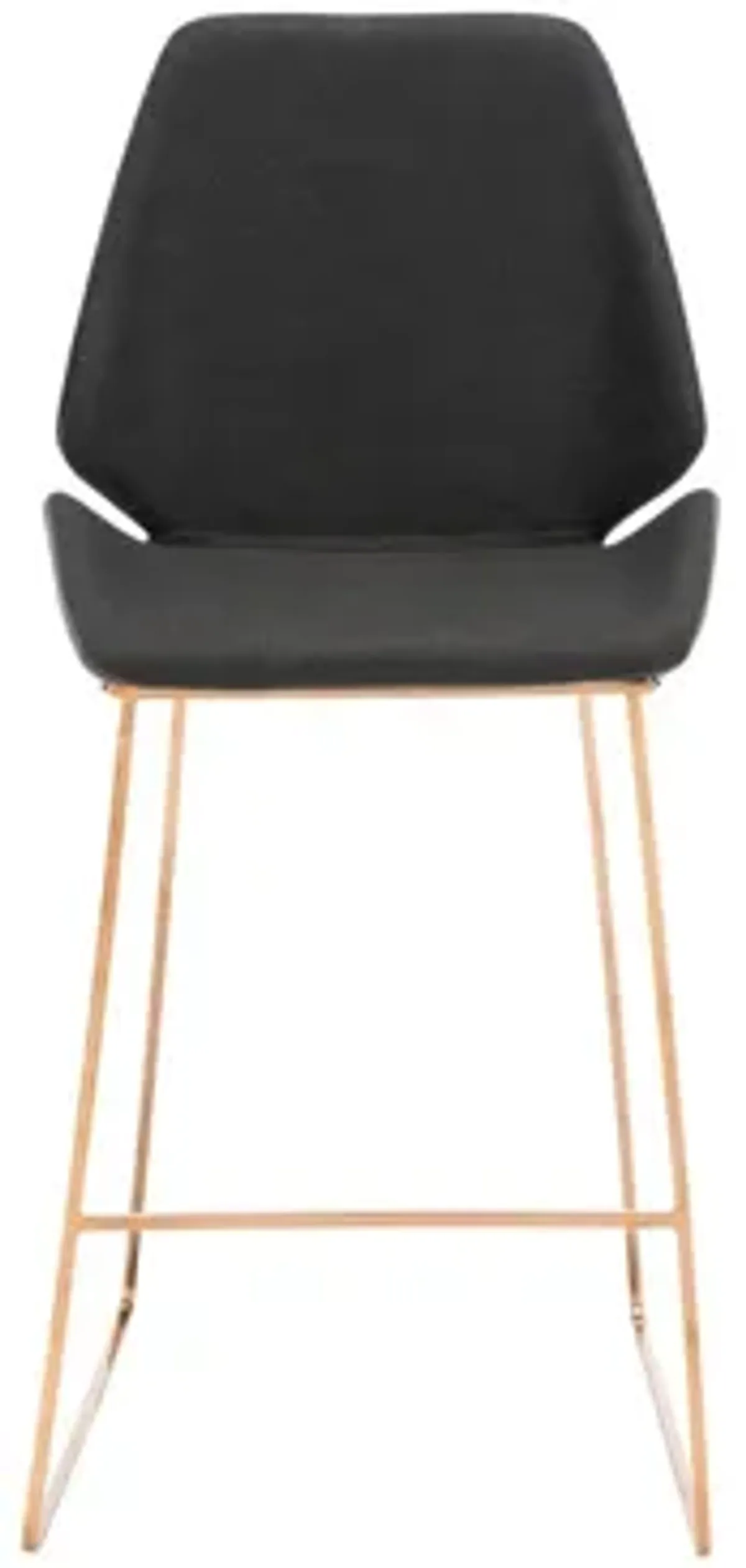 Yara Counter Stool in Black by Safavieh