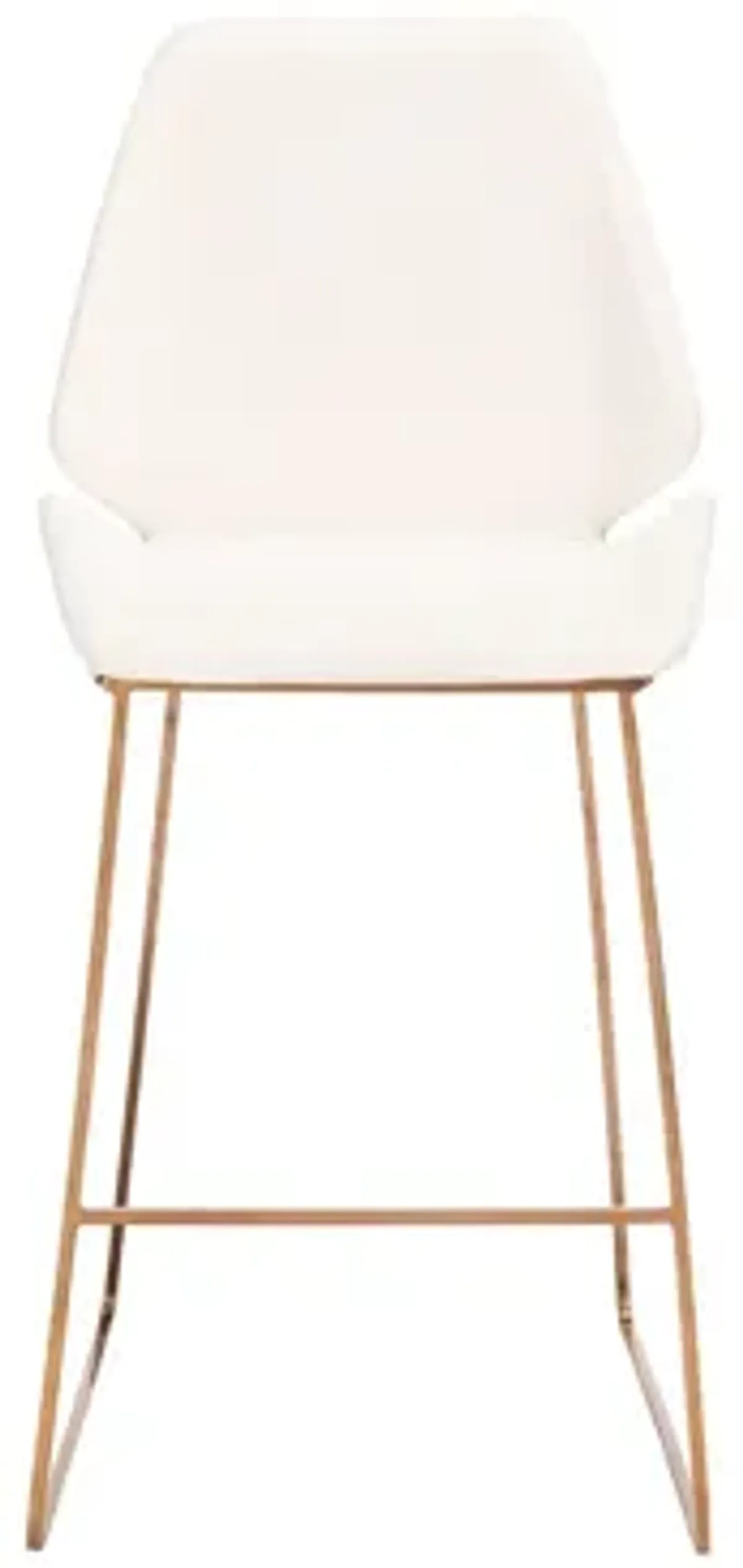 Yara Counter Stool in White by Safavieh