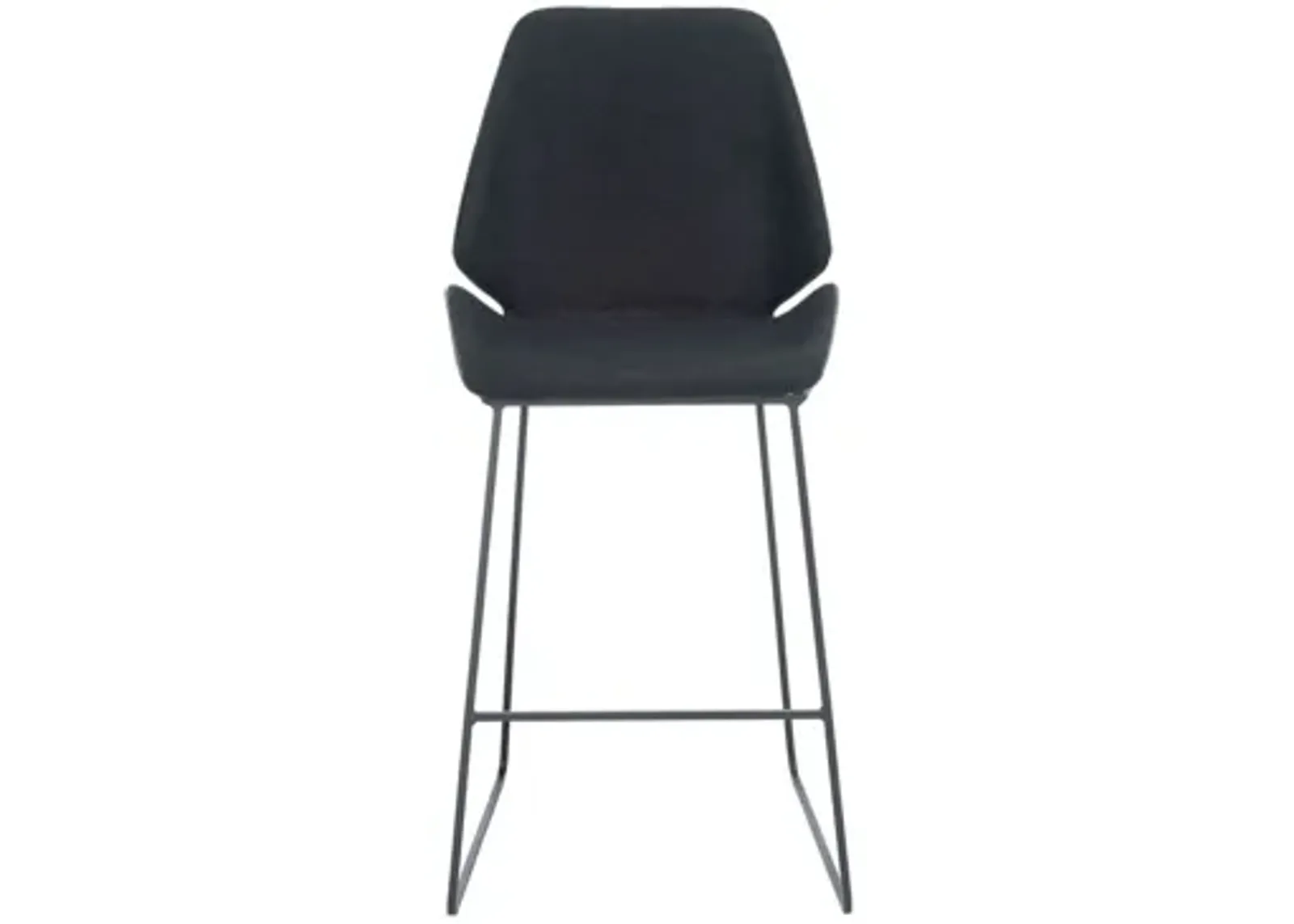 Yara Counter Stool in Black by Safavieh