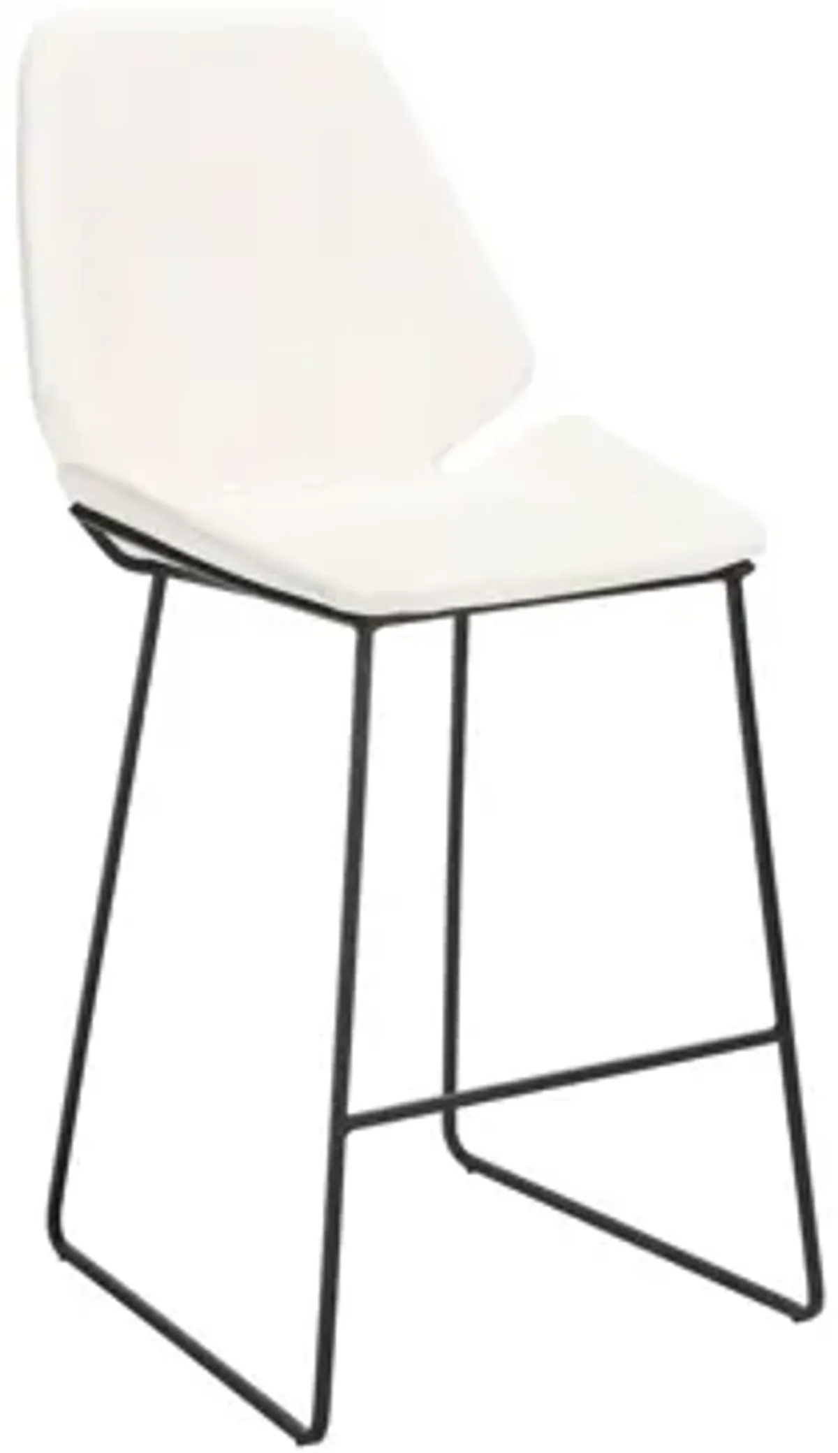 Yara Counter Stool in White by Safavieh