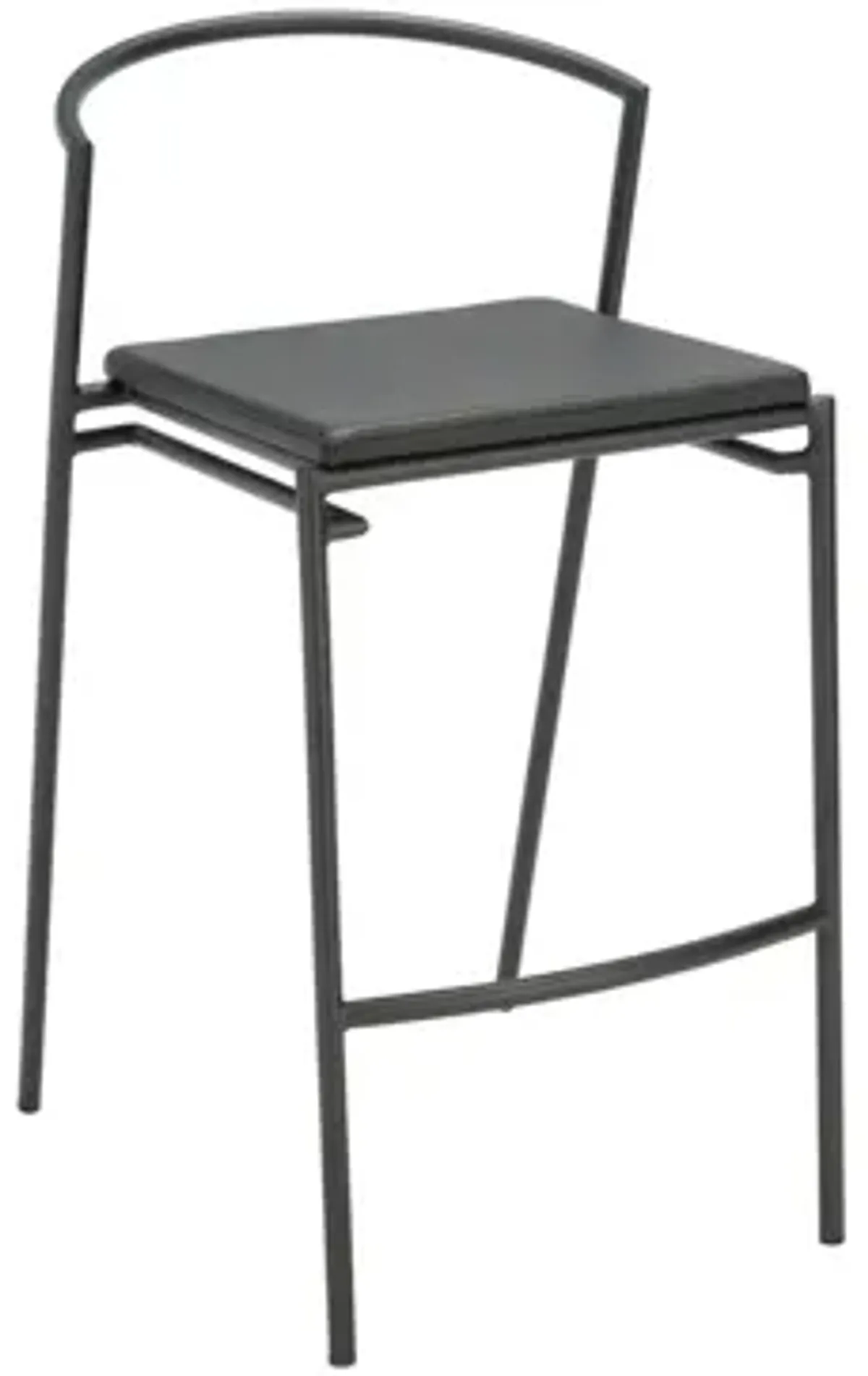 Benford Counter Stool - Set of 2 in Black by Safavieh