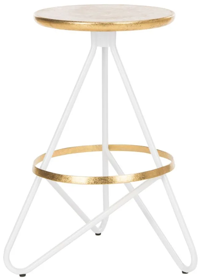 Ingrid Counter Stool in Gold by Safavieh