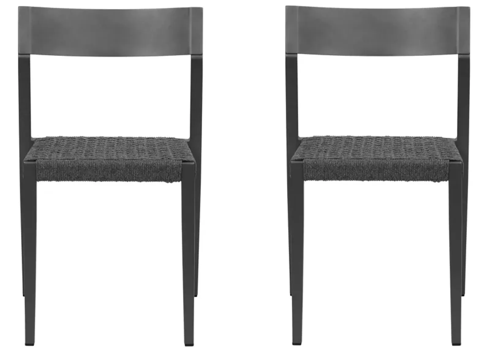 Ronan Side Chair- Set of 2 in Gray by EuroStyle