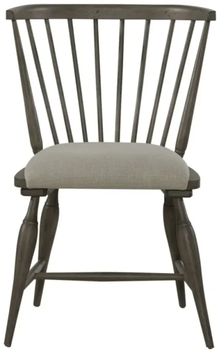 Americana Farmhouse Windsor Chair - Set of 2 in Dusty Taupe by Liberty Furniture