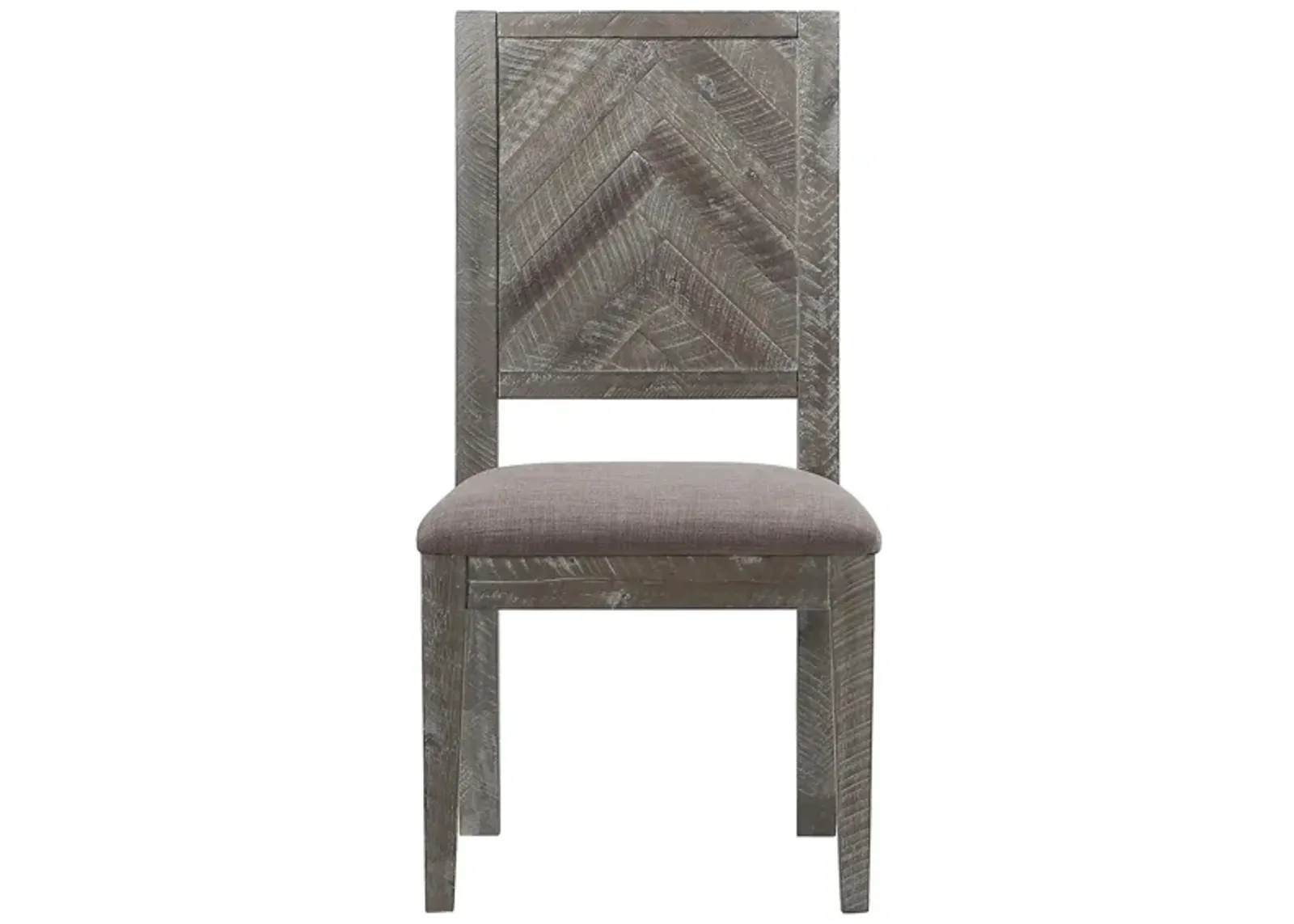 Herringbone Dining Chair in Rustic Latte by Bellanest