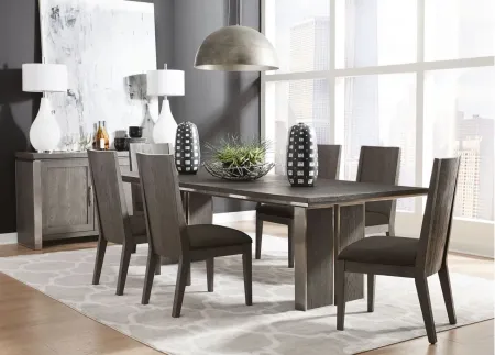 Plata Dining Chair in Thunder Gray by Bellanest