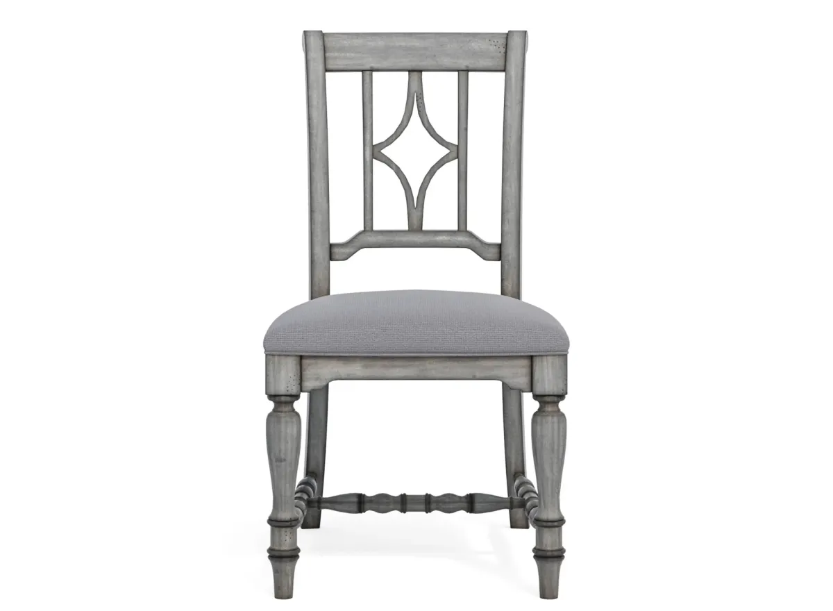 Plymouth Dining Chair (Set of 2) in Gray by Flexsteel