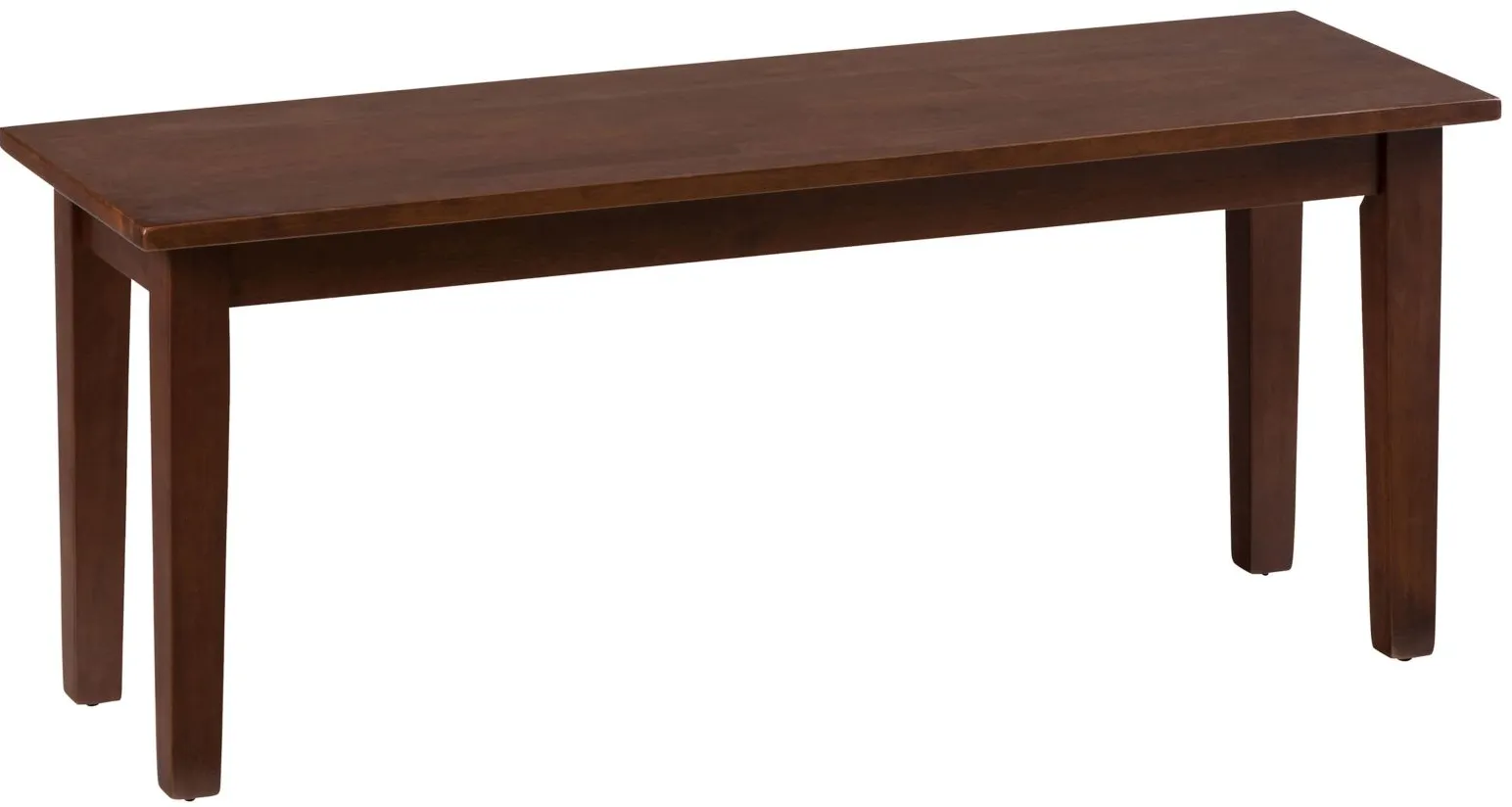 Simplicity Dining Bench in Caramel by Jofran