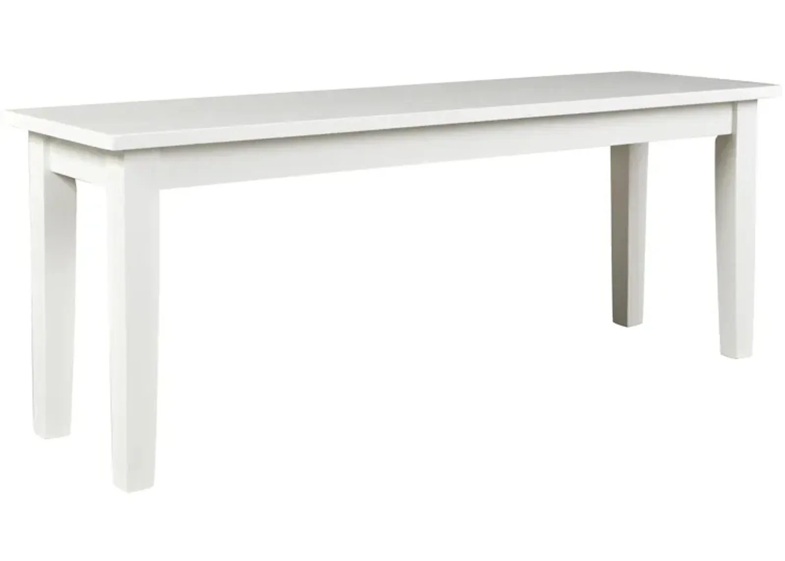 Simplicity Dining Bench in Paperwhite by Jofran