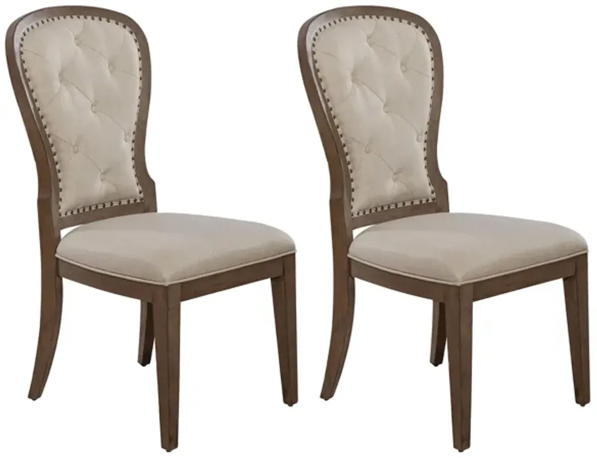 Coventry Upholstered Side Chair Set of 2