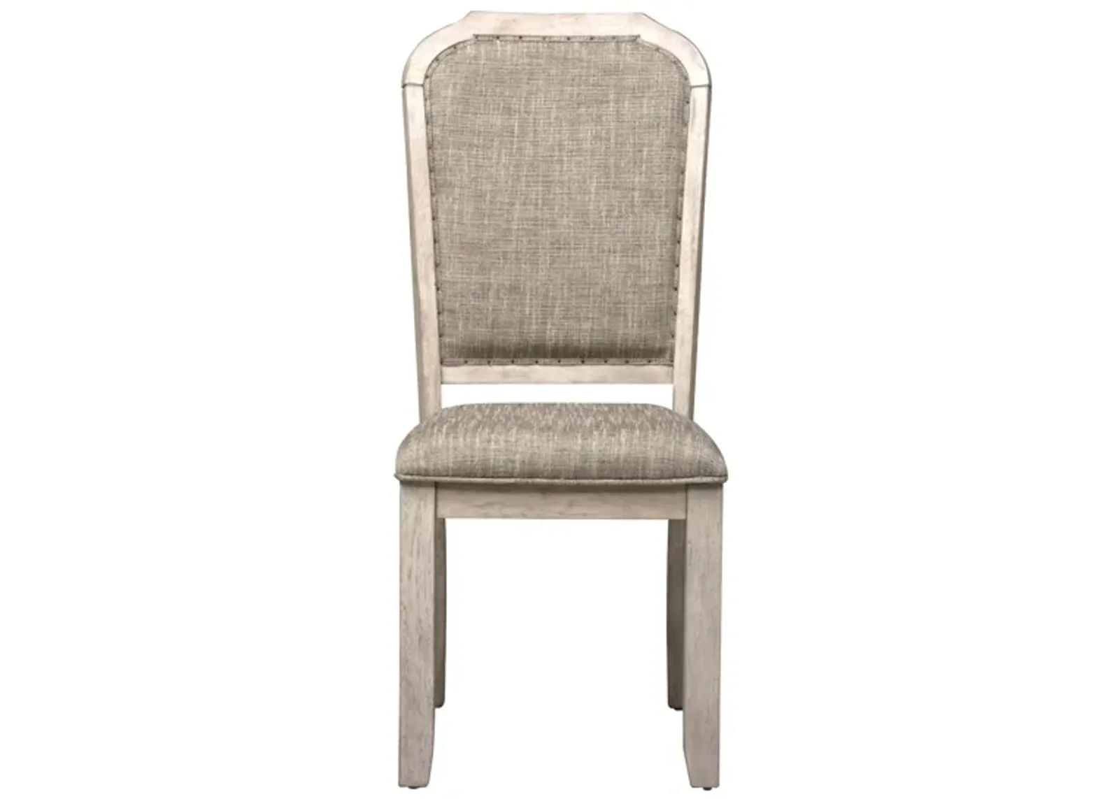 Willowrun Side Chair -Set of 2 in Rustic White by Liberty Furniture