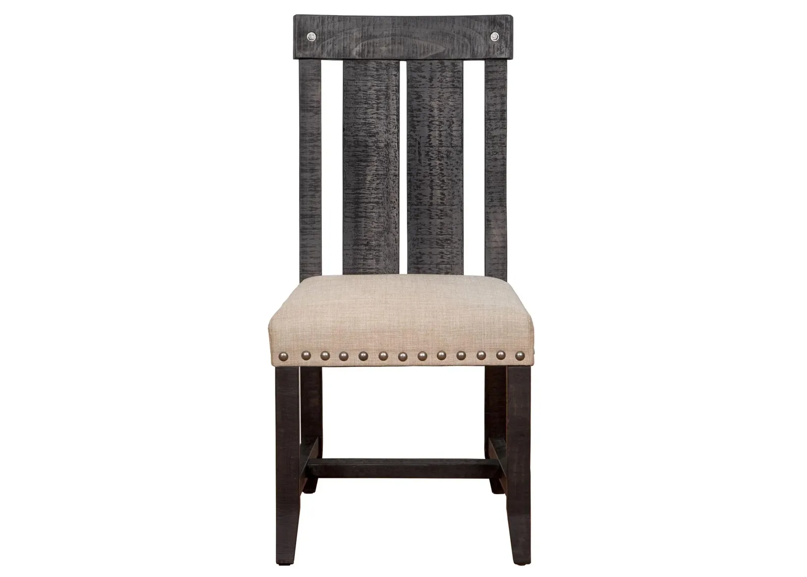 Zabela Dining Chair in Beige/Gray by Bellanest