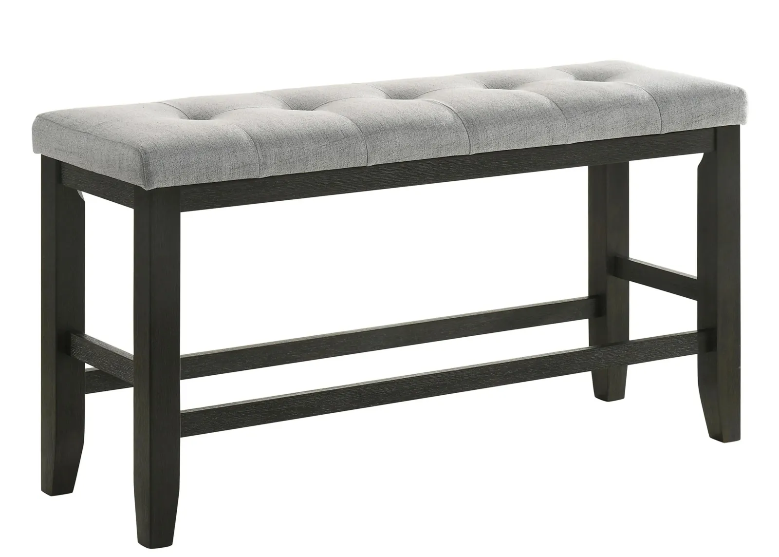 Bardstown Counter Height Bench in Wheat / Charcoal by Crown Mark