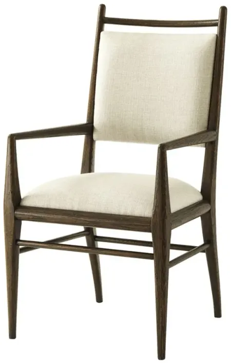 Nova Dining Arm Chair II - Set of 2 in Dusk by Theodore Alexander