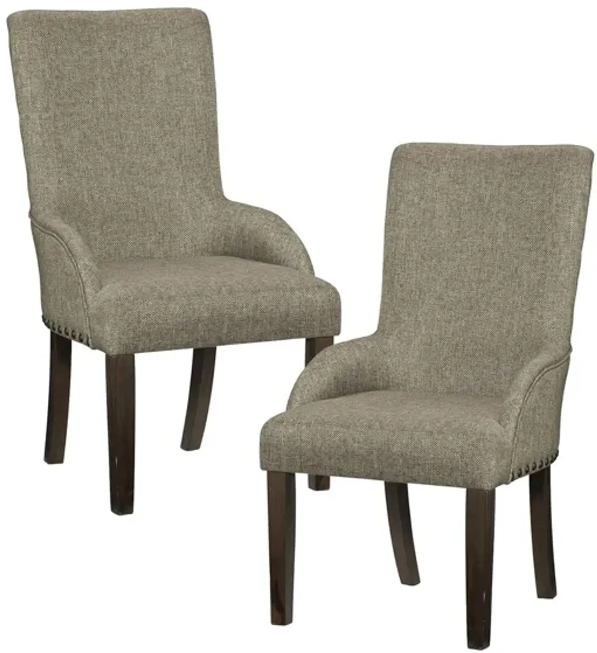 Baldwyn Dining Room Arm Chair (Set of 2) in Brown by Homelegance