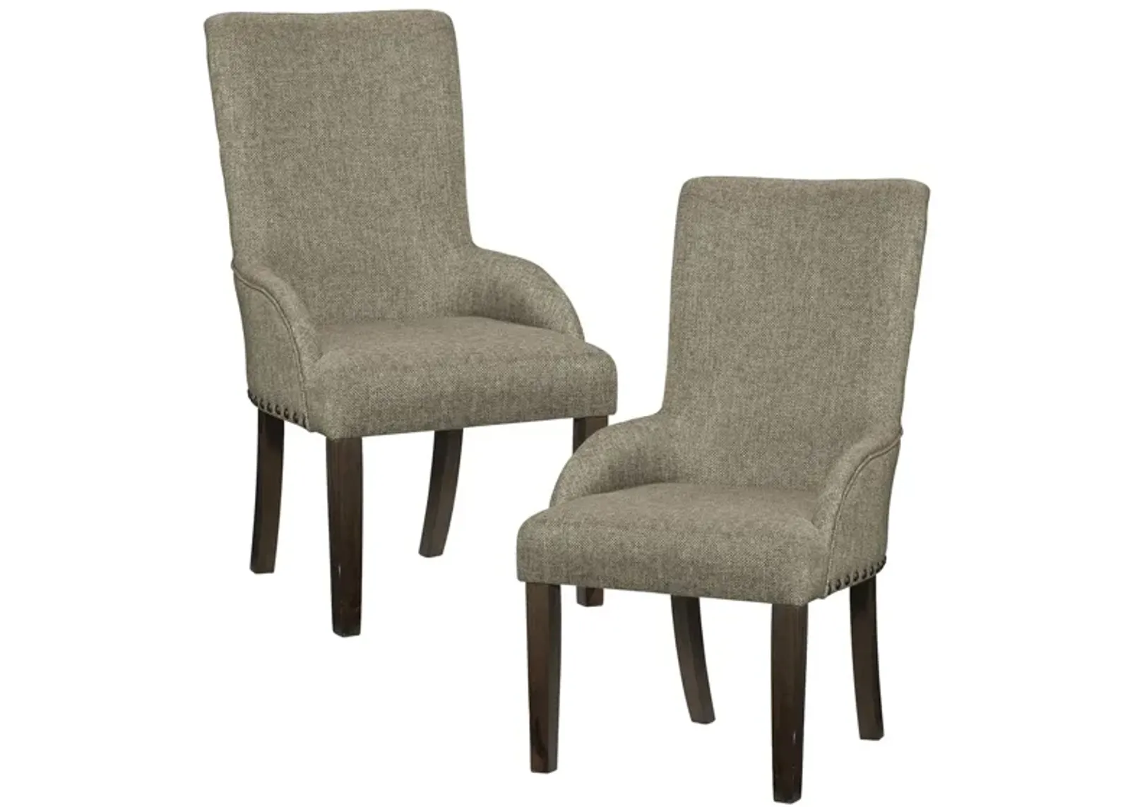 Baldwyn Dining Room Arm Chair (Set of 2) in Brown by Homelegance