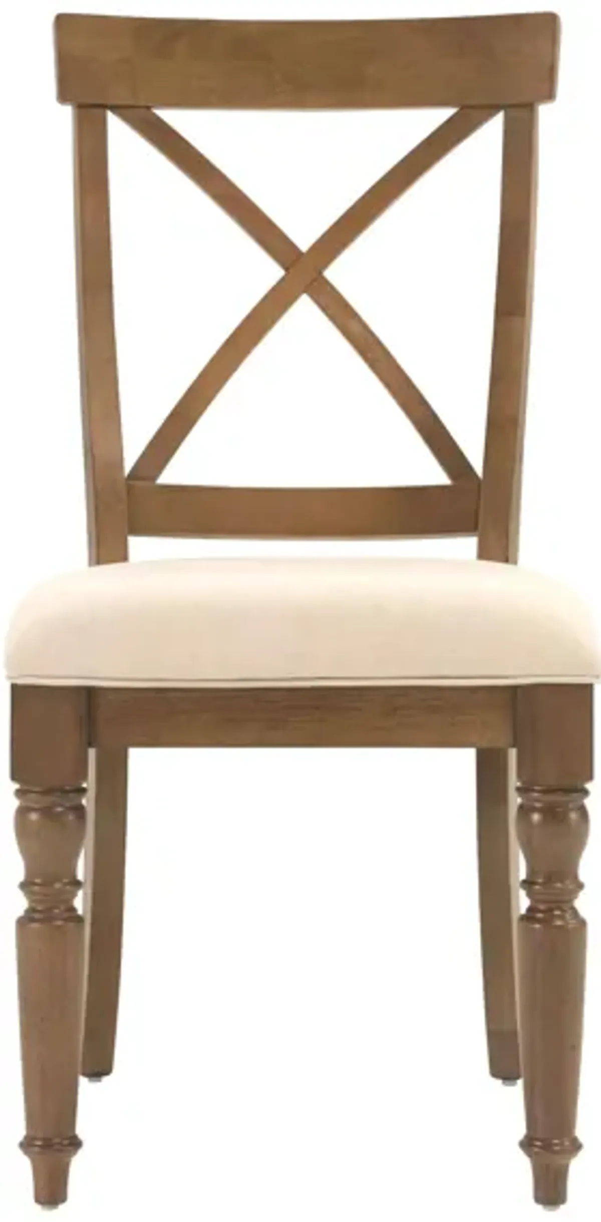 Aberdeen Dining Chair in Beige / Weathered Driftwood by Riverside Furniture