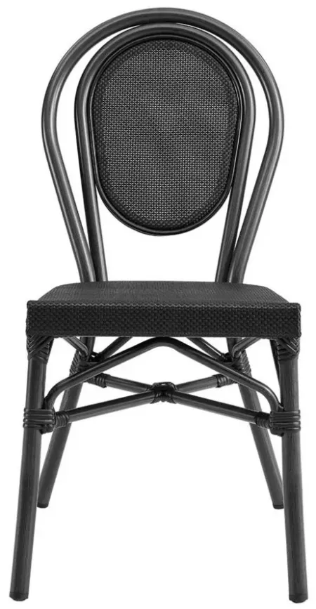 Erlend Side Chair in Black by EuroStyle