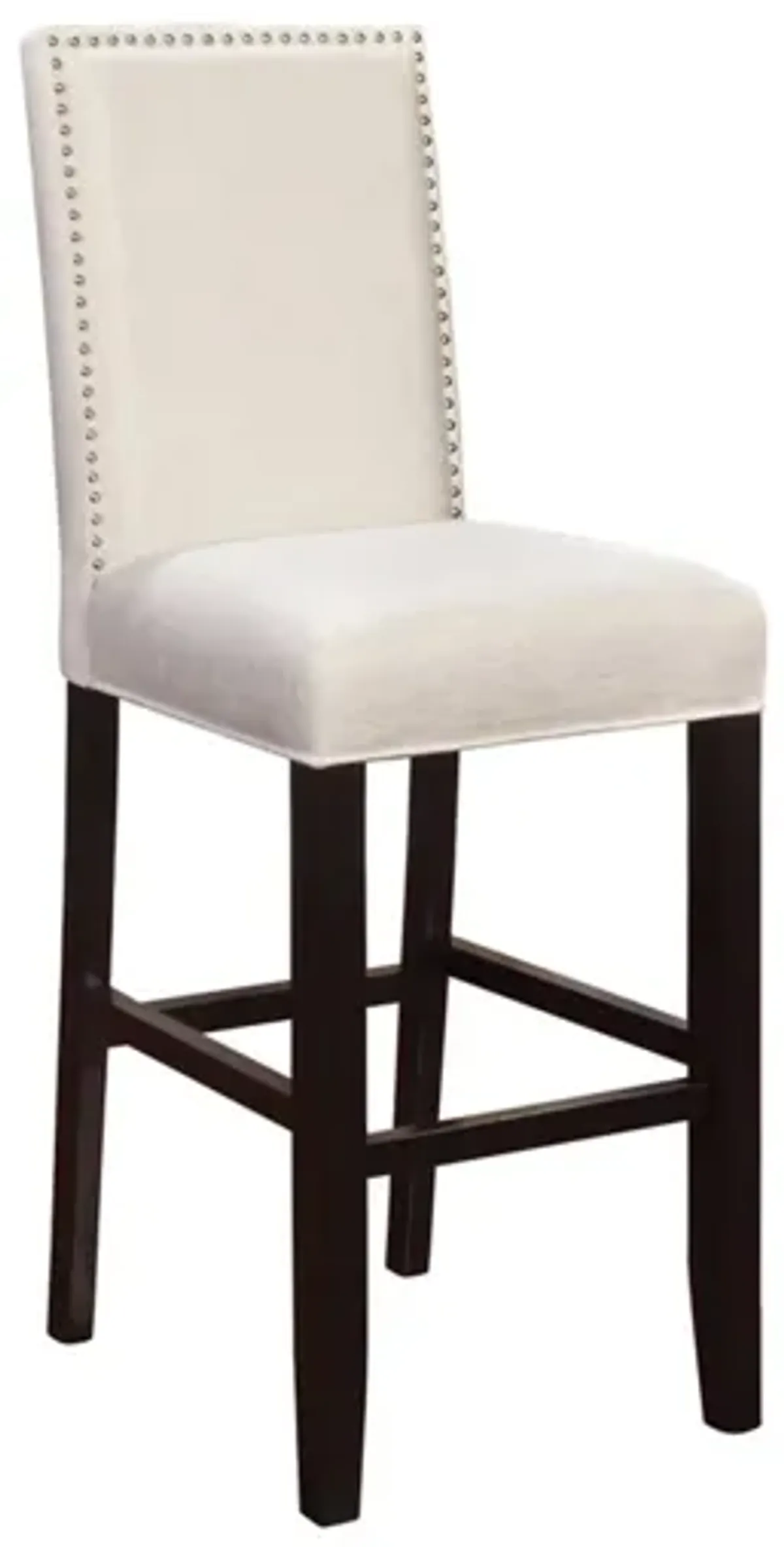 Stewart Bar Stool in White by Linon Home Decor