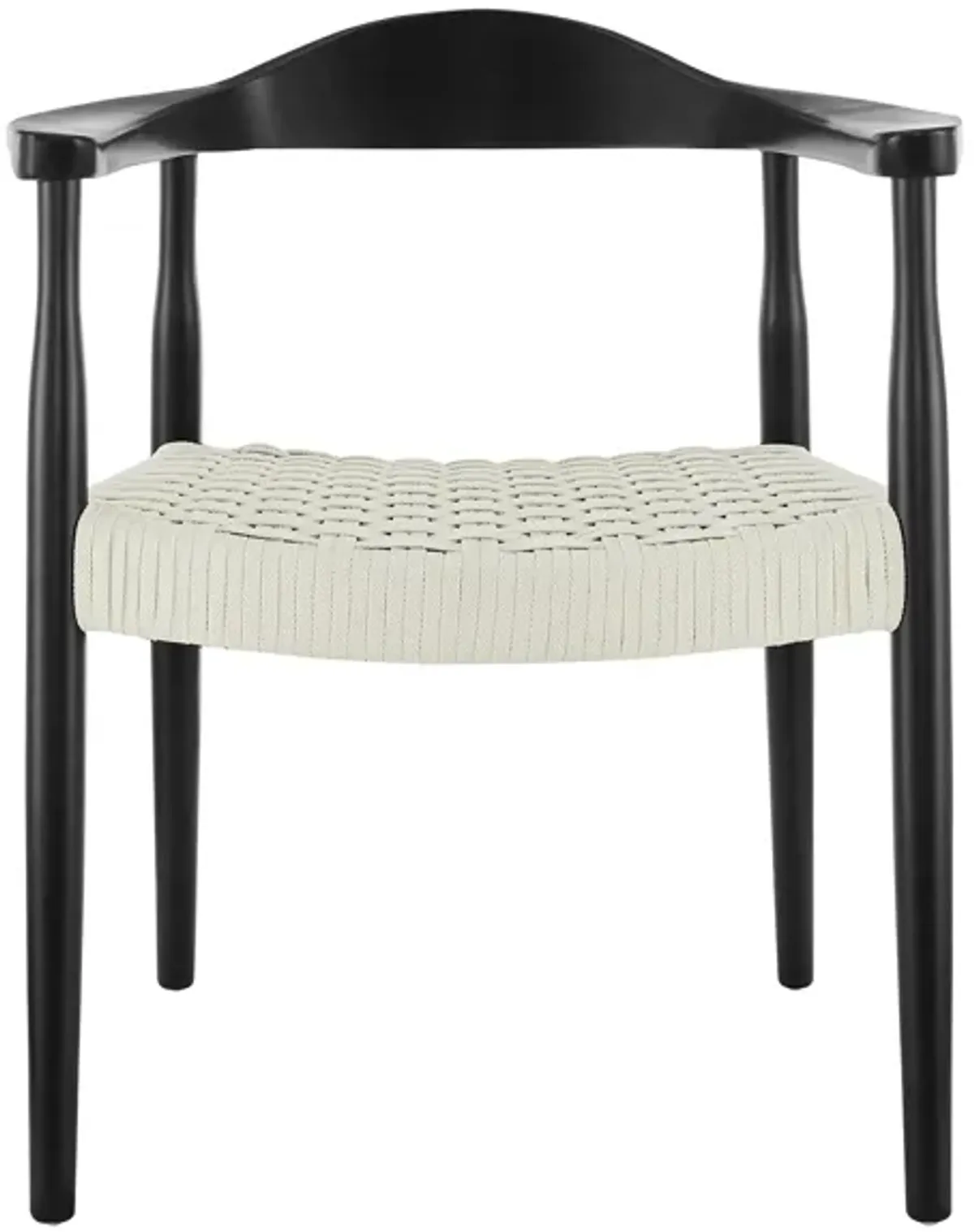 Hannu Armchair in Black by EuroStyle