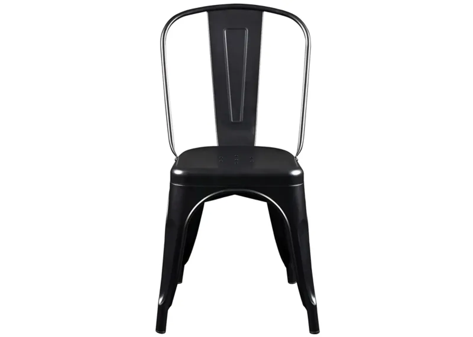 Corsair Side Chair in Black by EuroStyle