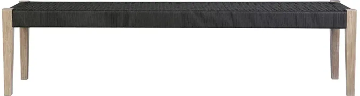 Camino Dining Bench in Charcoal by Armen Living