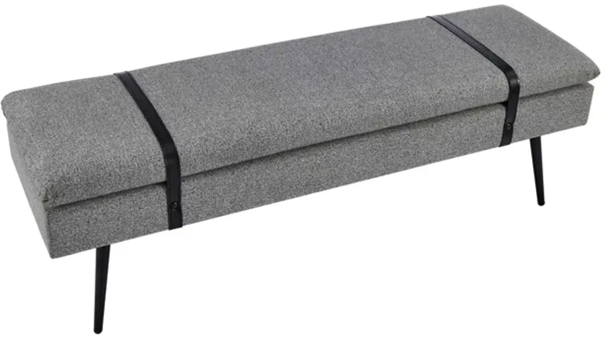 Zuney Fabric Bench