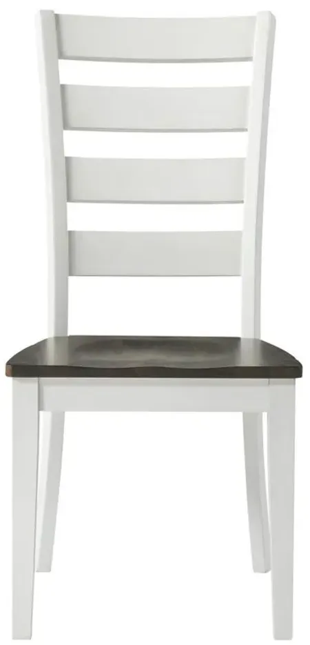 Kona Dining Chair - Set of 2 in Gray and White finish by Intercon