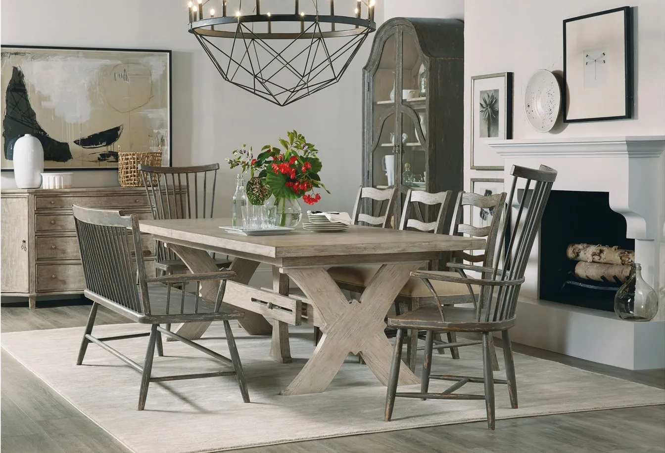 Alfresco Dining Bench in Pottery by Hooker Furniture