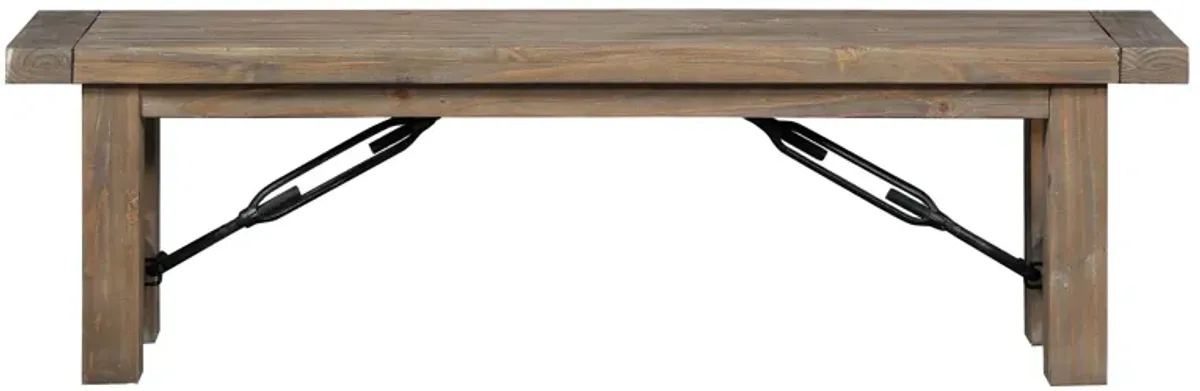 Autumn Dining Bench in Flint by Bellanest