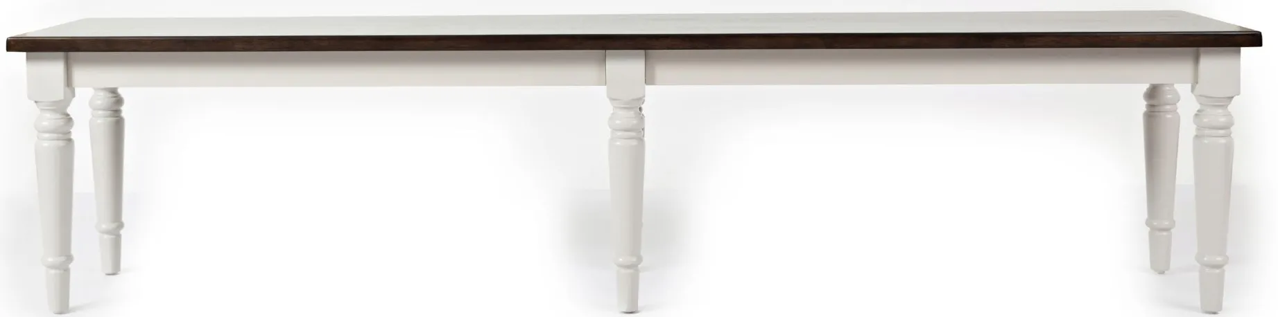Mount Vernon Dining Bench in Puddy/Cocoa by Jofran