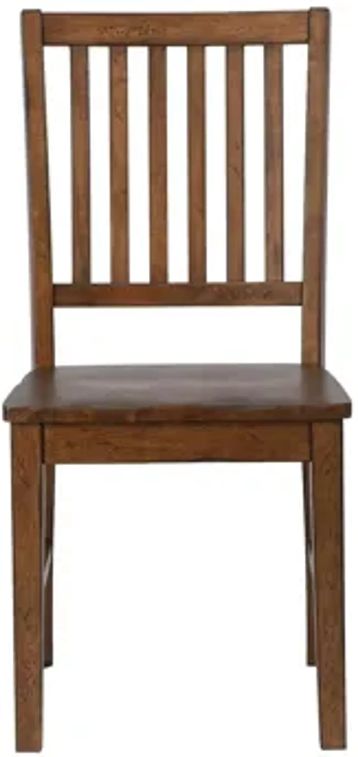 Amish Brook Slat Back Dining Side Chair Set of 2