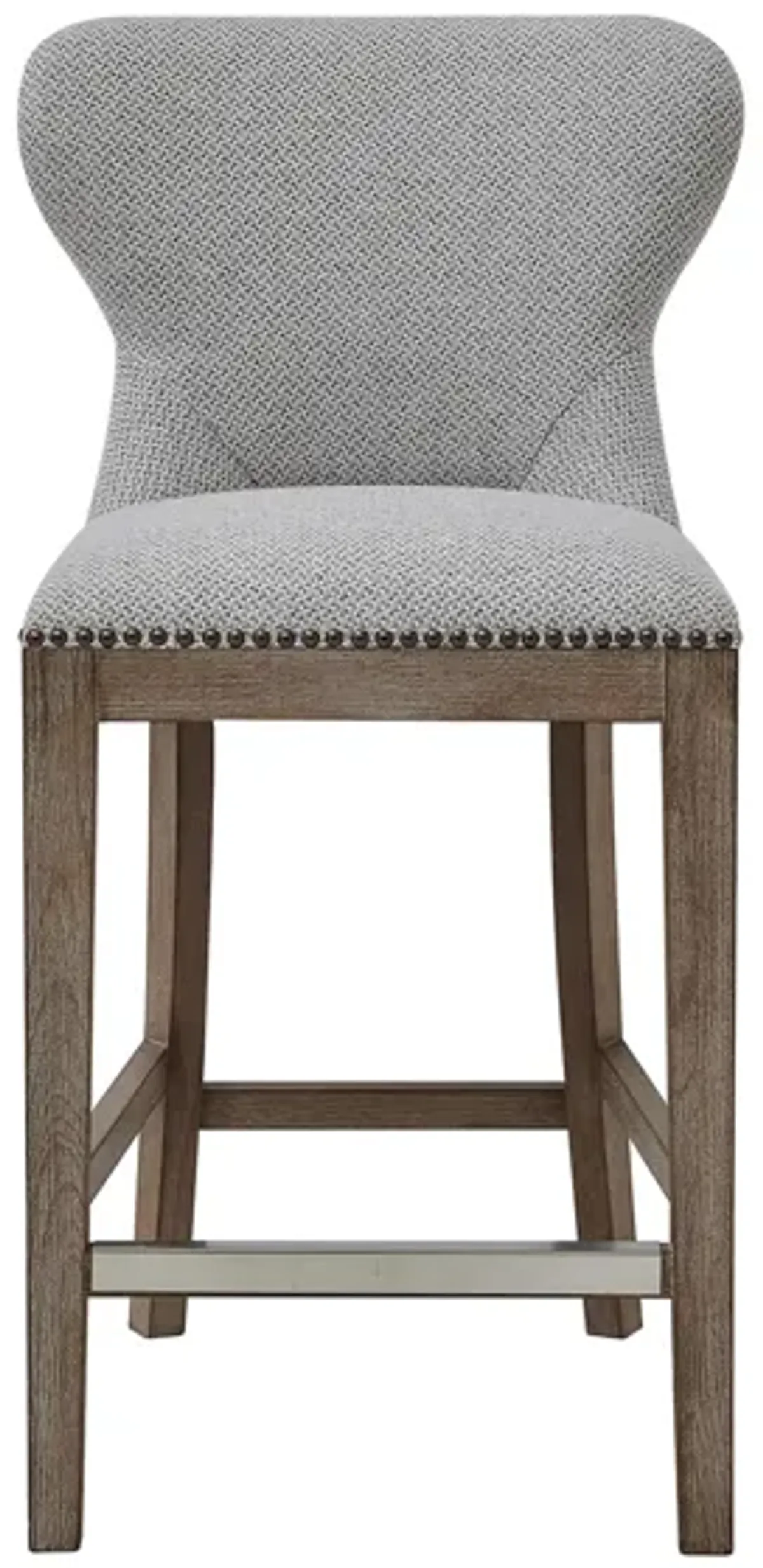 Dorsey Counter Stool in Cardiff Gray by New Pacific Direct