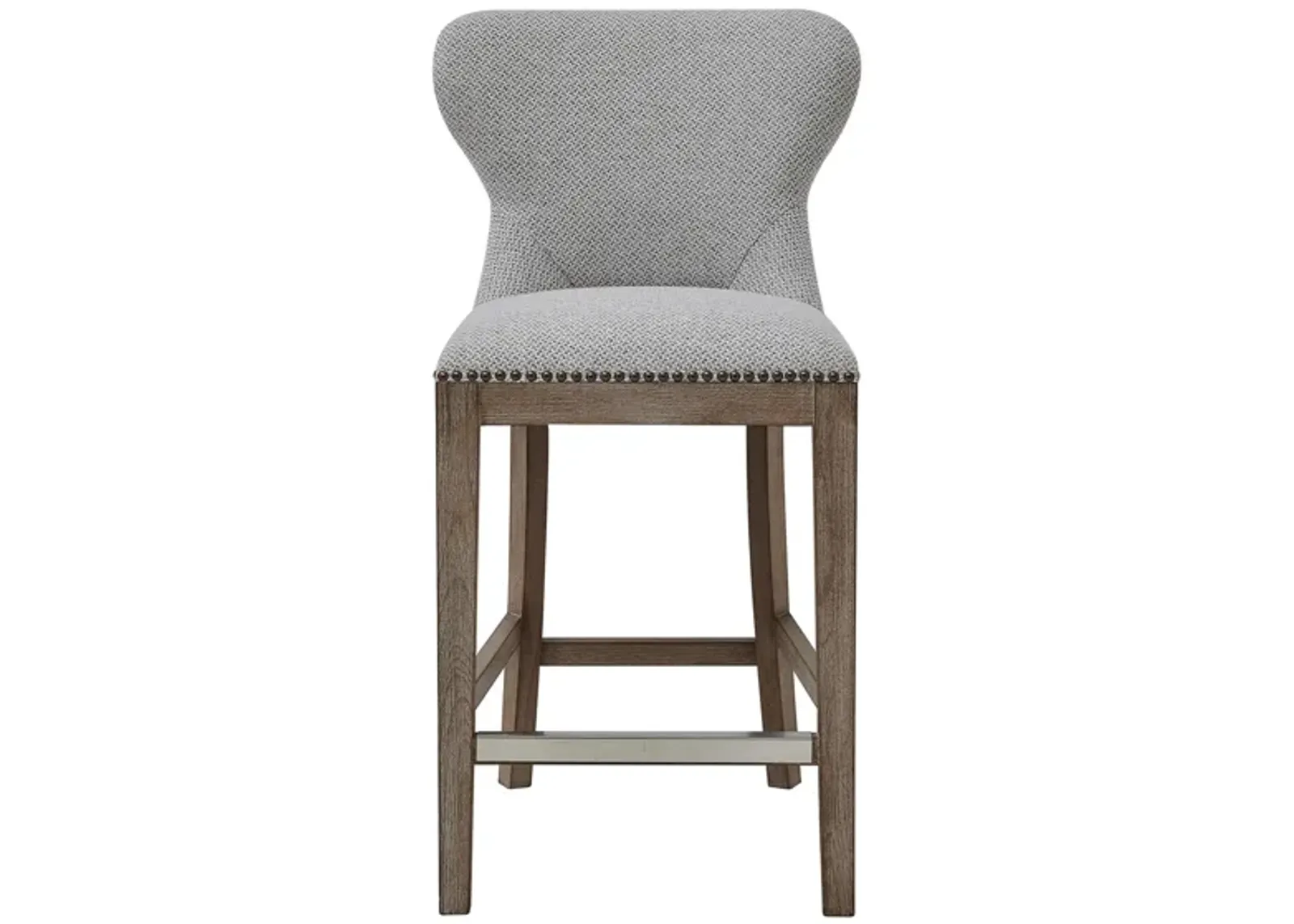 Dorsey Counter Stool in Cardiff Gray by New Pacific Direct