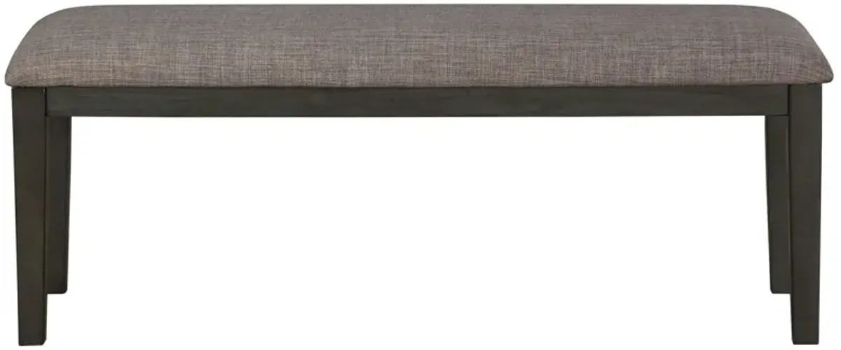 Brindle Dining Room Bench in Gray by Homelegance