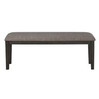 Brindle Dining Room Bench in Gray by Homelegance