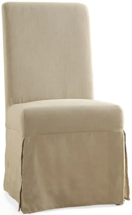 Aberdeen Parson Dining Chair in Beige / Candy Rustic Pine by Riverside Furniture