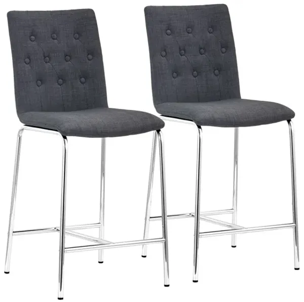 Uppsala Counter-Height Stool: Set of 2