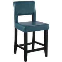 Vega Counter Stool in Blue by Linon Home Decor