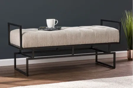 Marseille Upholstered Bench in Beige by SEI Furniture
