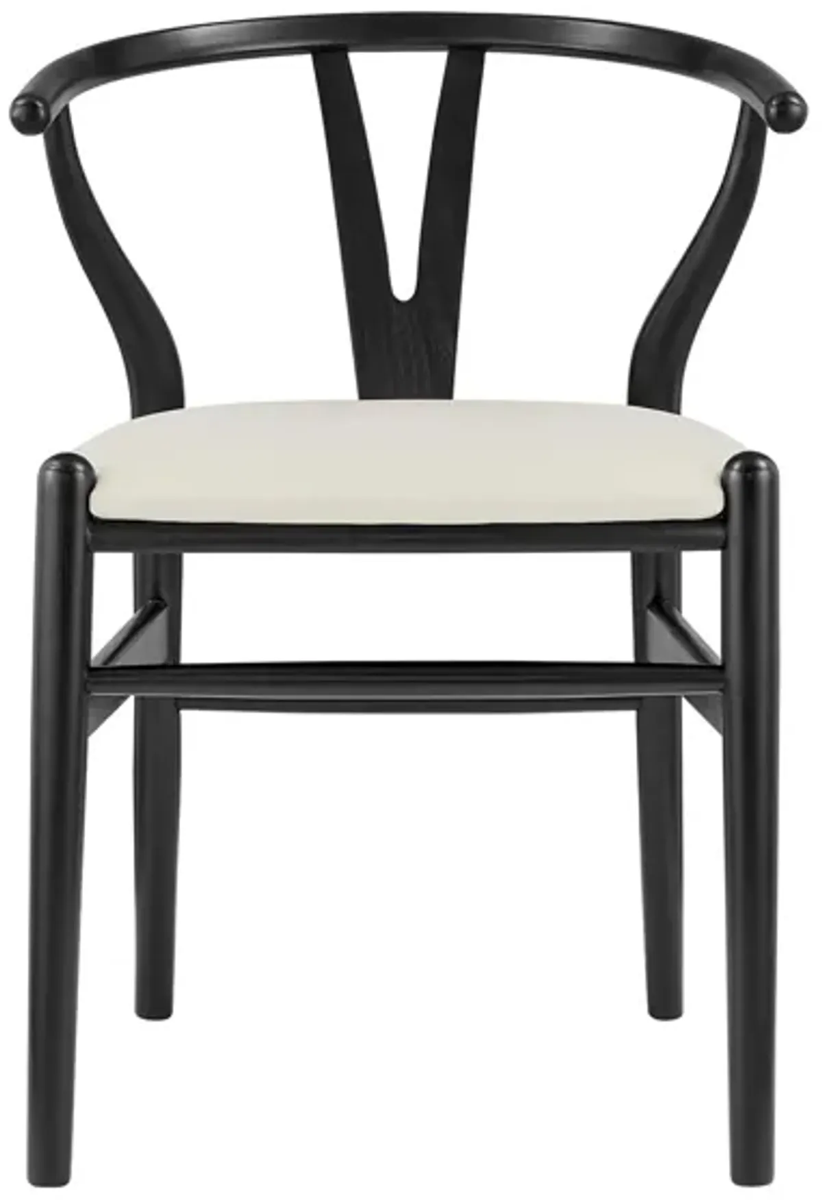 Evelina Side Chair - Set of 2 in Black by EuroStyle