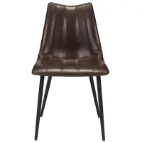 Norwich Dining Chair: Set of 2 in Brown by Zuo Modern
