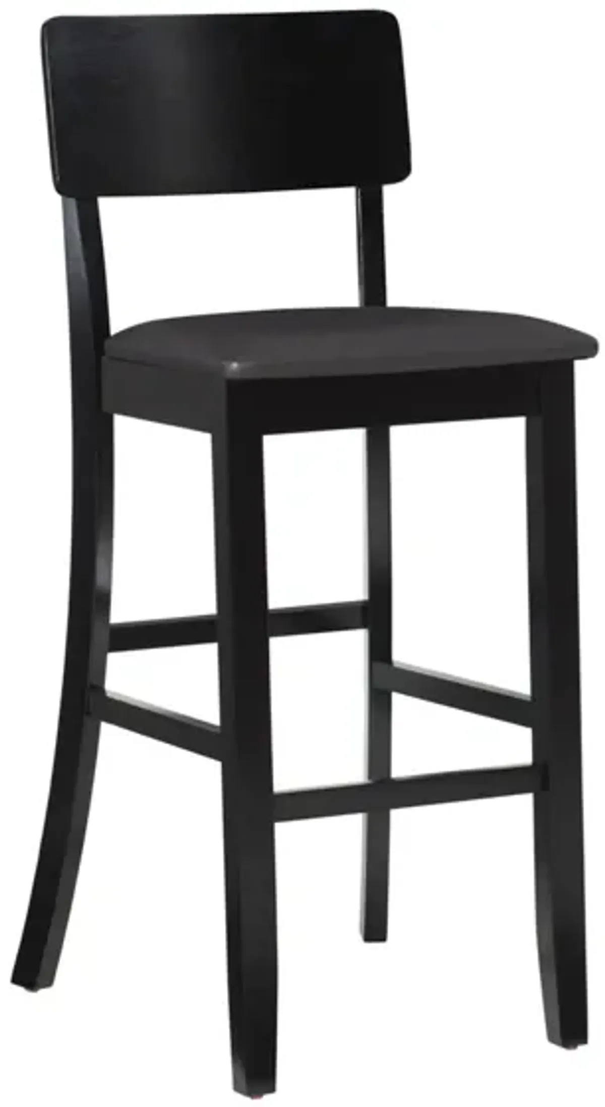 Torino Bar Stool in Black by Linon Home Decor