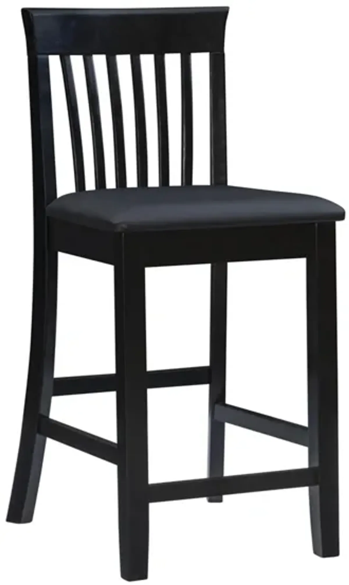 Torino Counter Stool in Black by Linon Home Decor