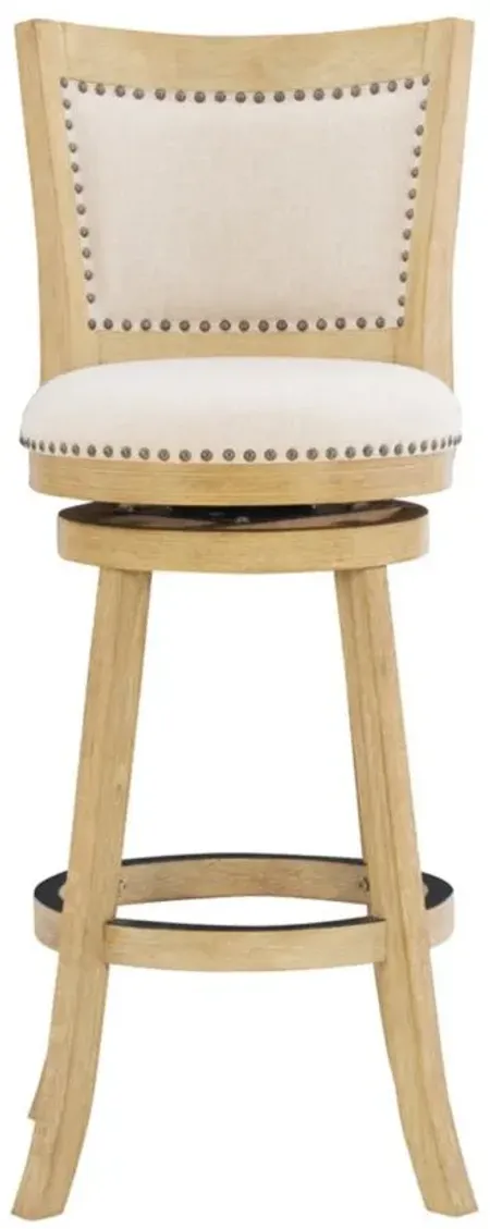 Tift Bar Stool in Beige by Linon Home Decor