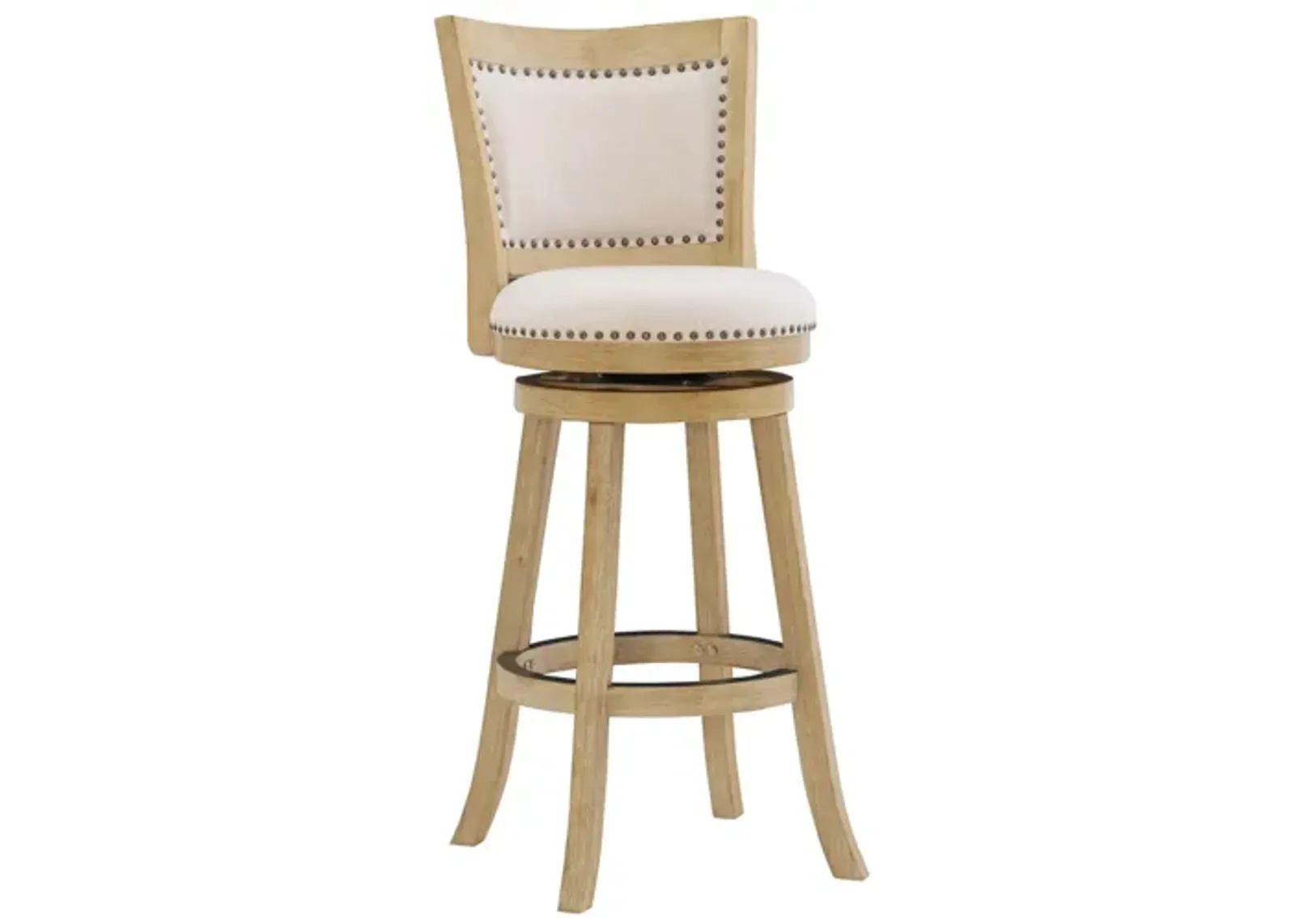 Tift Bar Stool in Beige by Linon Home Decor